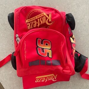 Disney Lightening McQueen backpack, in nwot condition! Like new